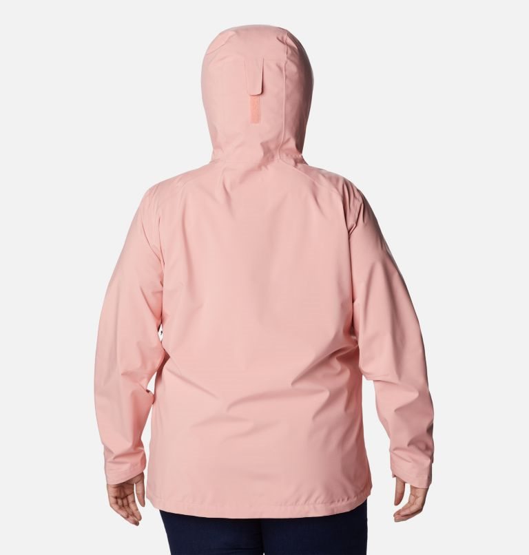 Women's Columbia Earth Explorer Shell Jackets Coral | Plus Size CA-CL168